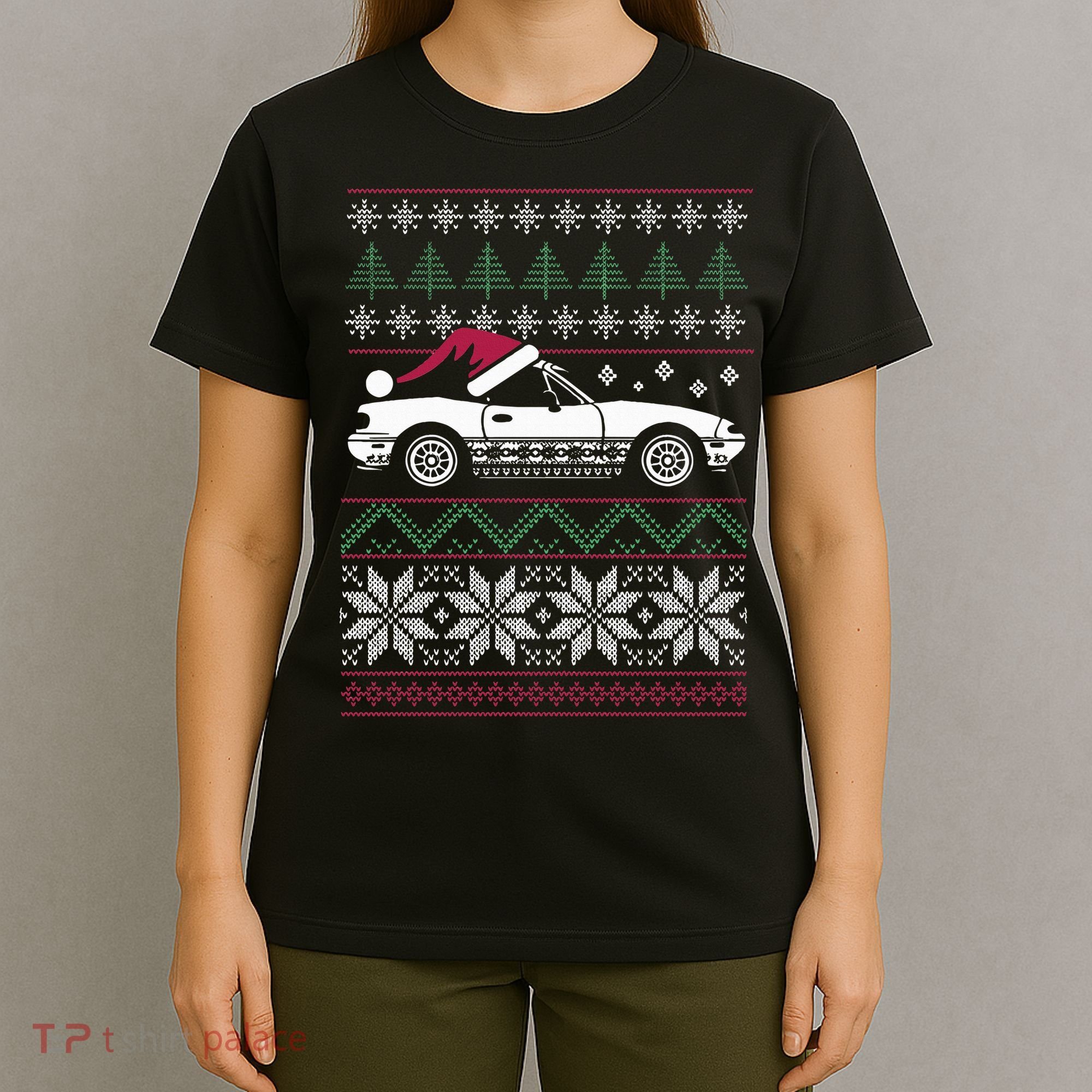 Ugly Christmas JDM Import Car  T-Shirt