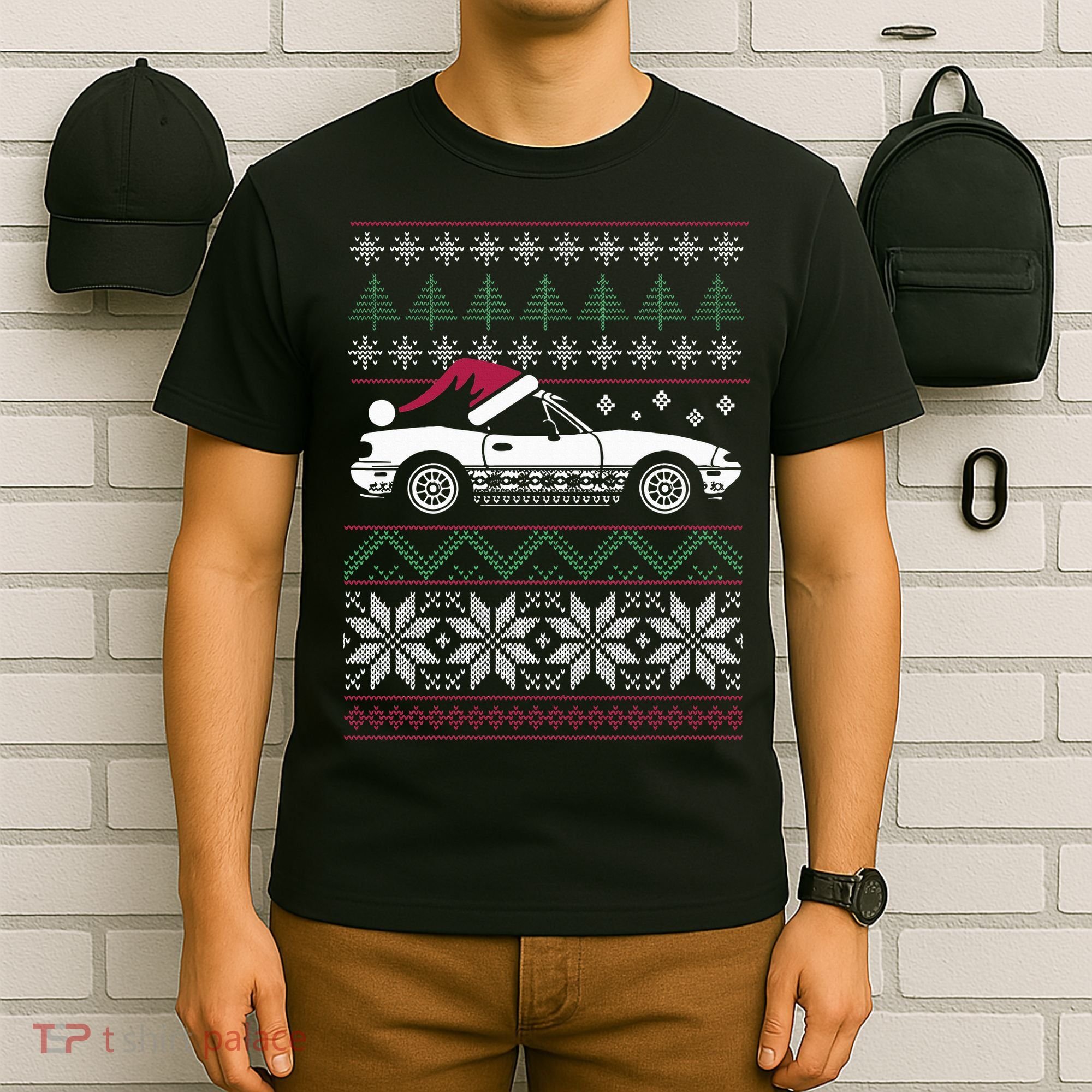 Ugly Christmas JDM Import Car  T-Shirt