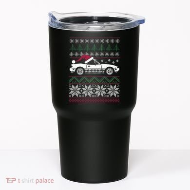 Ugly Christmas JDM Import Car  Tumbler