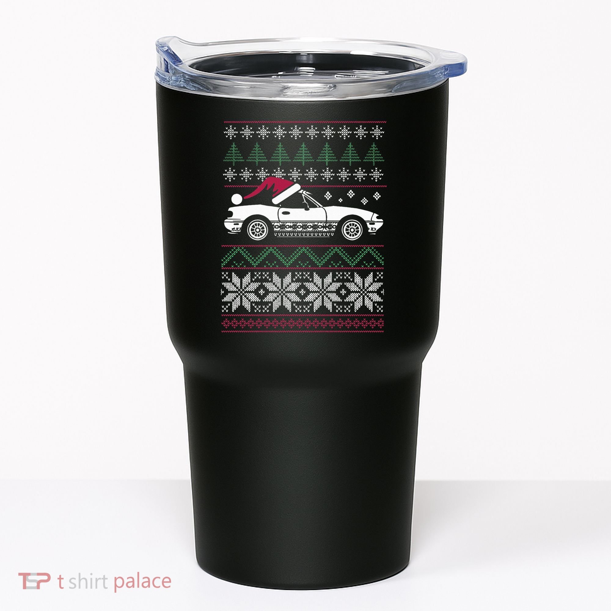 Ugly Christmas JDM Import Car  Tumbler