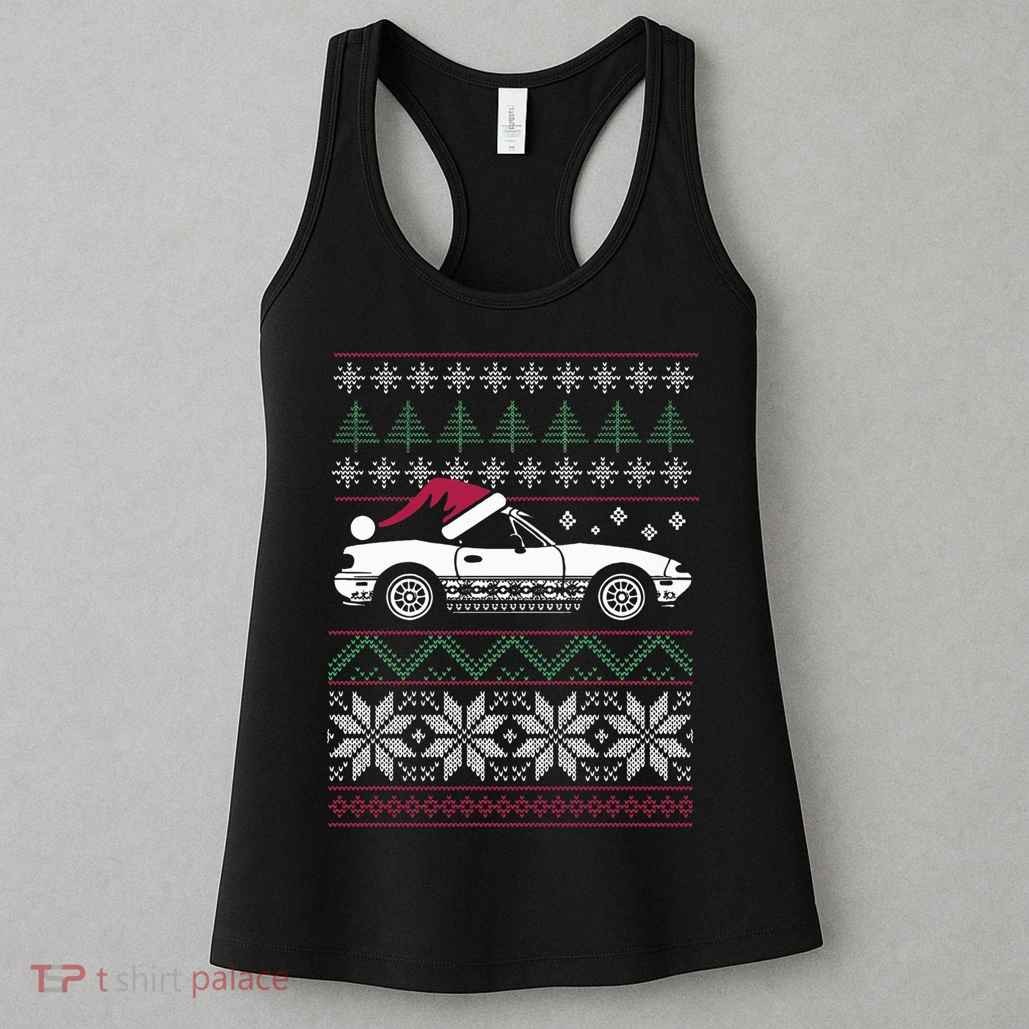 Ugly Christmas JDM Import Car  Women's Tank Top