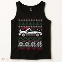 Ugly Christmas JDM Import Car  Tank Top thumb 2