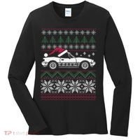 Ugly Christmas JDM Import Car  Women's Long Sleeve Shirt thumb 0