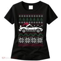 Ugly Christmas JDM Import Car  Women's T-Shirt thumb 0
