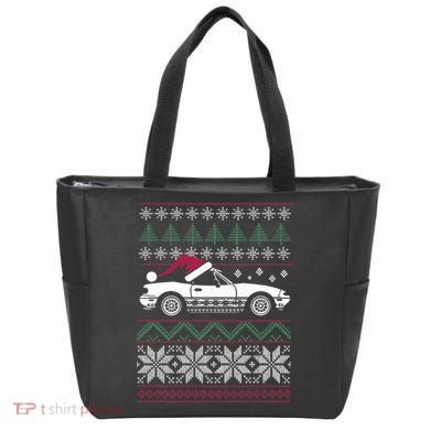 Ugly Christmas JDM Import Car  Tote Bag