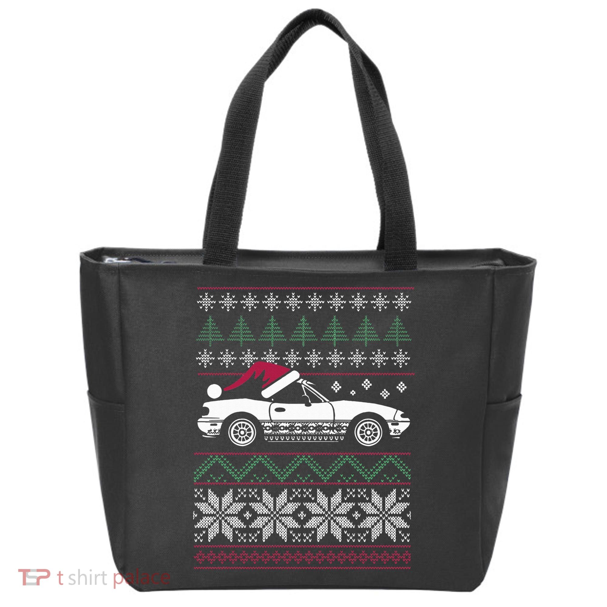 Ugly Christmas JDM Import Car  Tote Bag