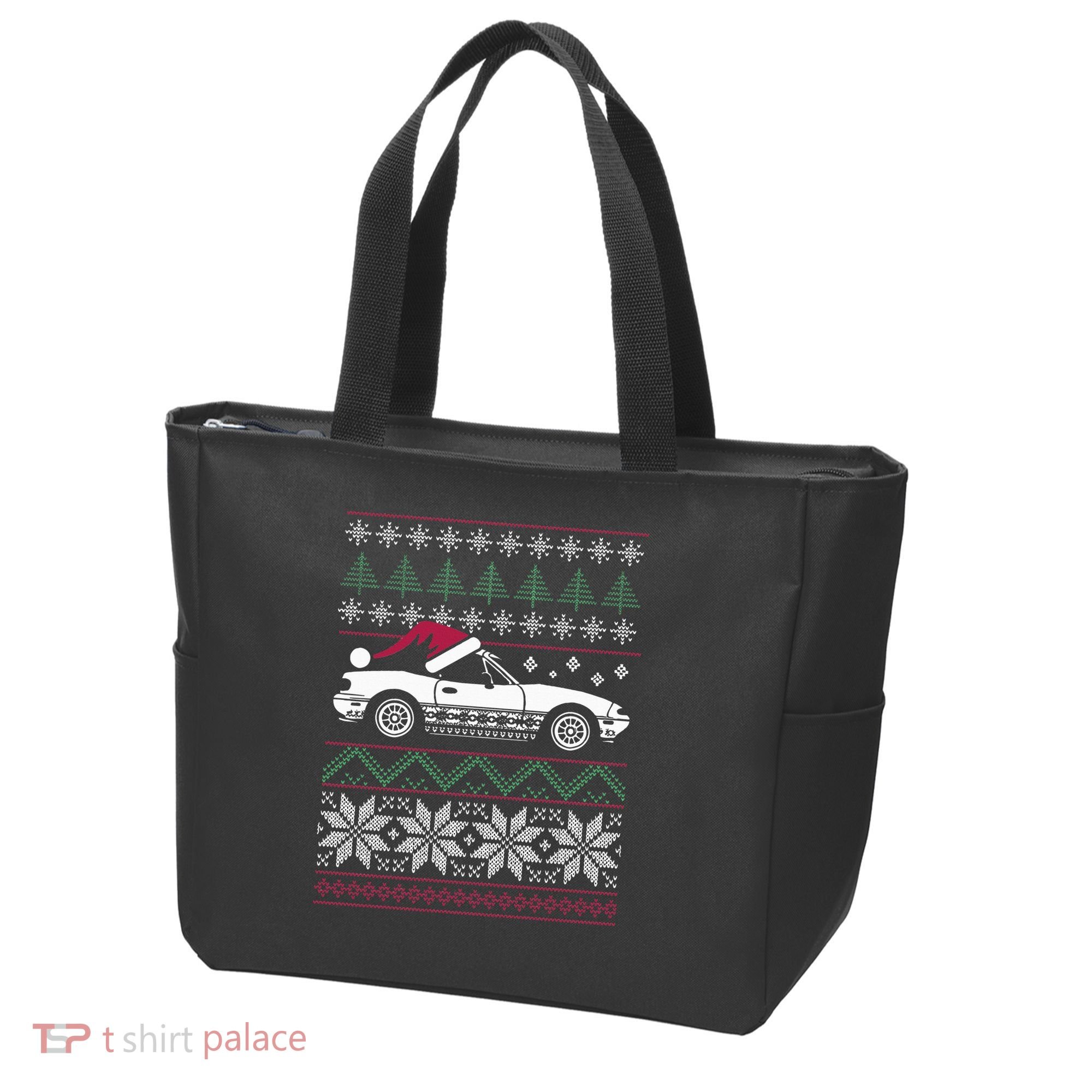 Ugly Christmas JDM Import Car  Tote Bag