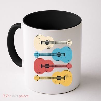 Ukelele Colorful Music Coffee Mug