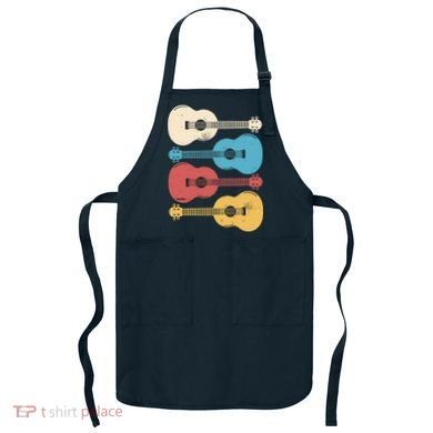 Ukelele Colorful Music Apron
