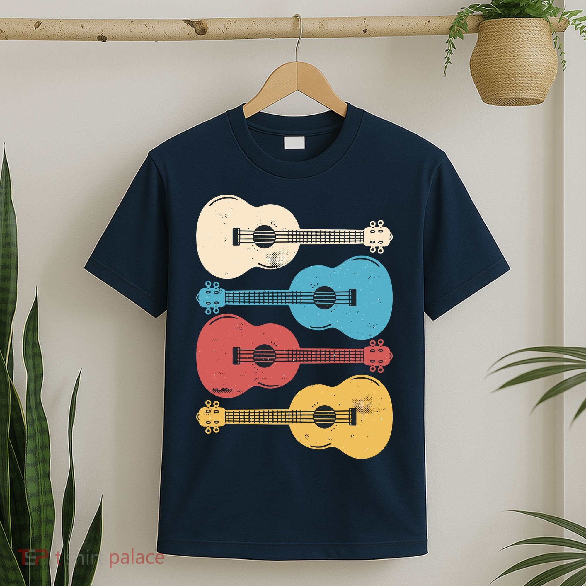 Ukelele Colorful Music T-Shirt