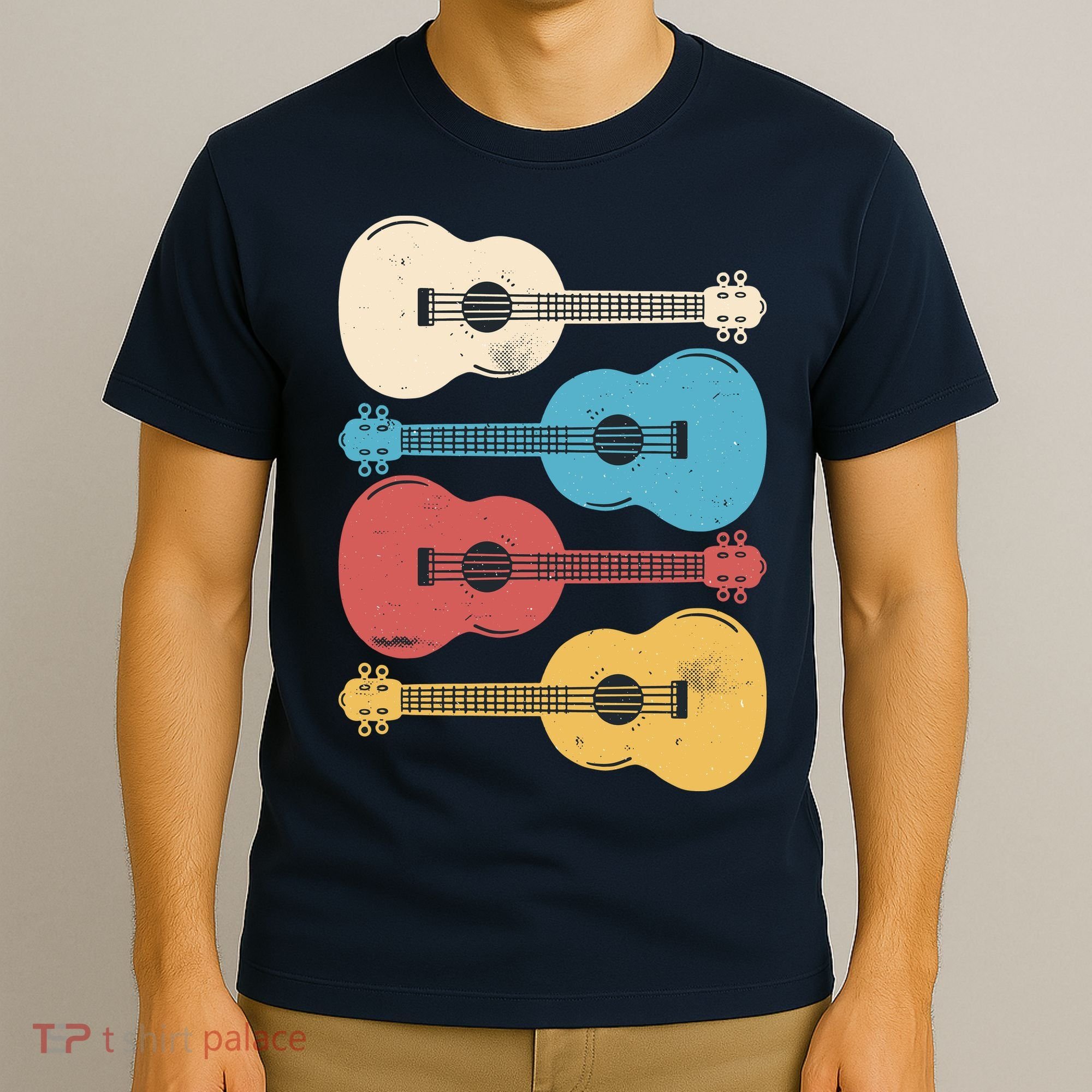 Ukelele Colorful Music T-Shirt