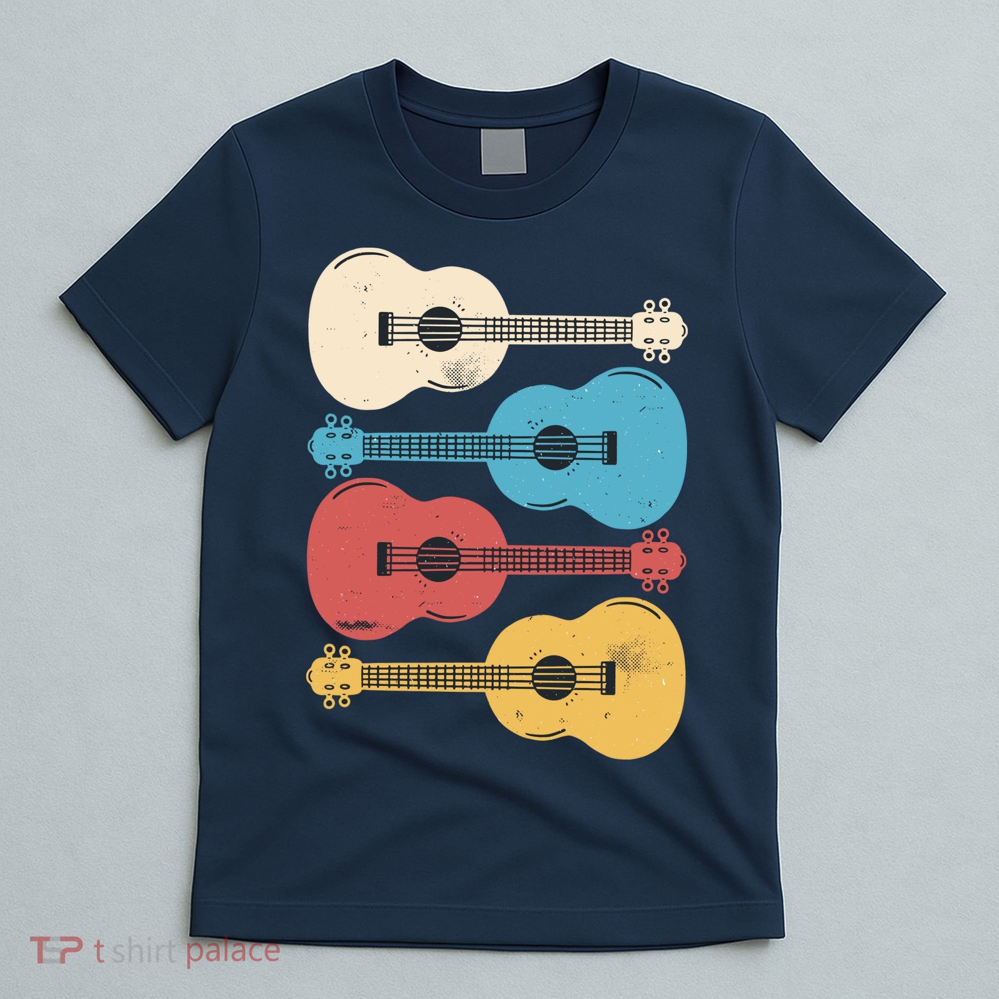 Ukelele Colorful Music T-Shirt