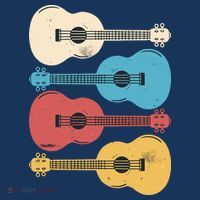 Ukelele Colorful Music T-Shirt thumb 7