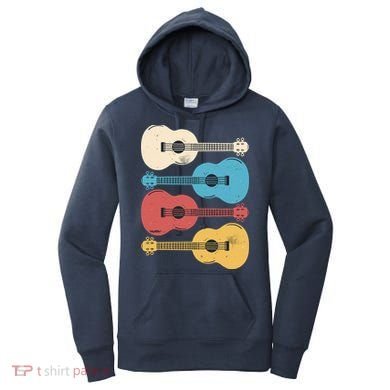 Ukelele Colorful Music Women's Hoodie