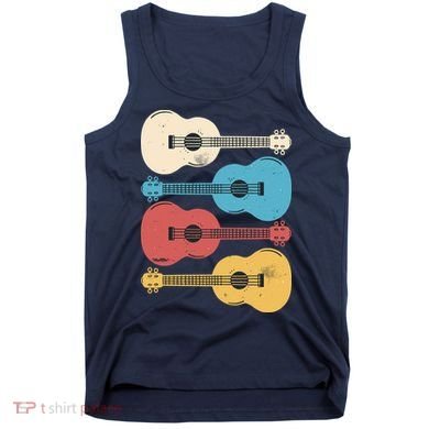 Ukelele Colorful Music Tank Top