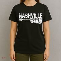 Unique Country Music Lovers Nashville Musician Guitar Cool T-Shirt thumb 4