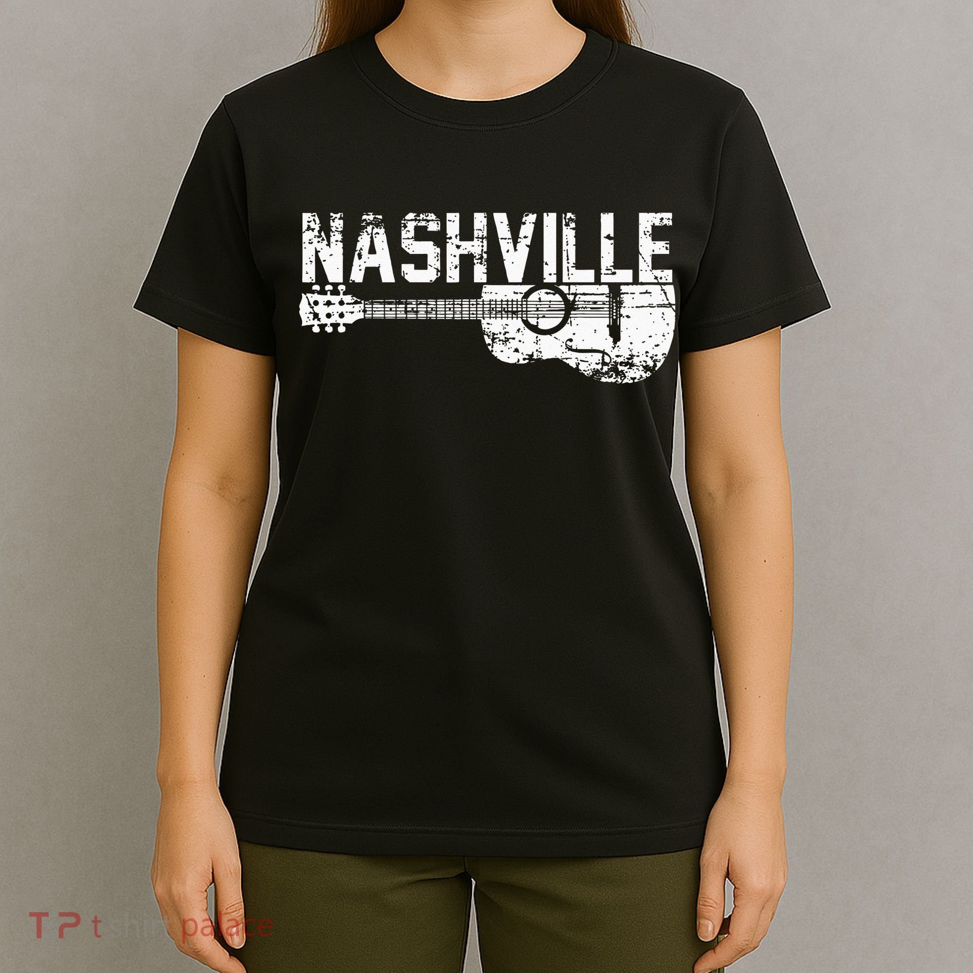 Unique Country Music Lovers Nashville Musician Guitar Cool T-Shirt