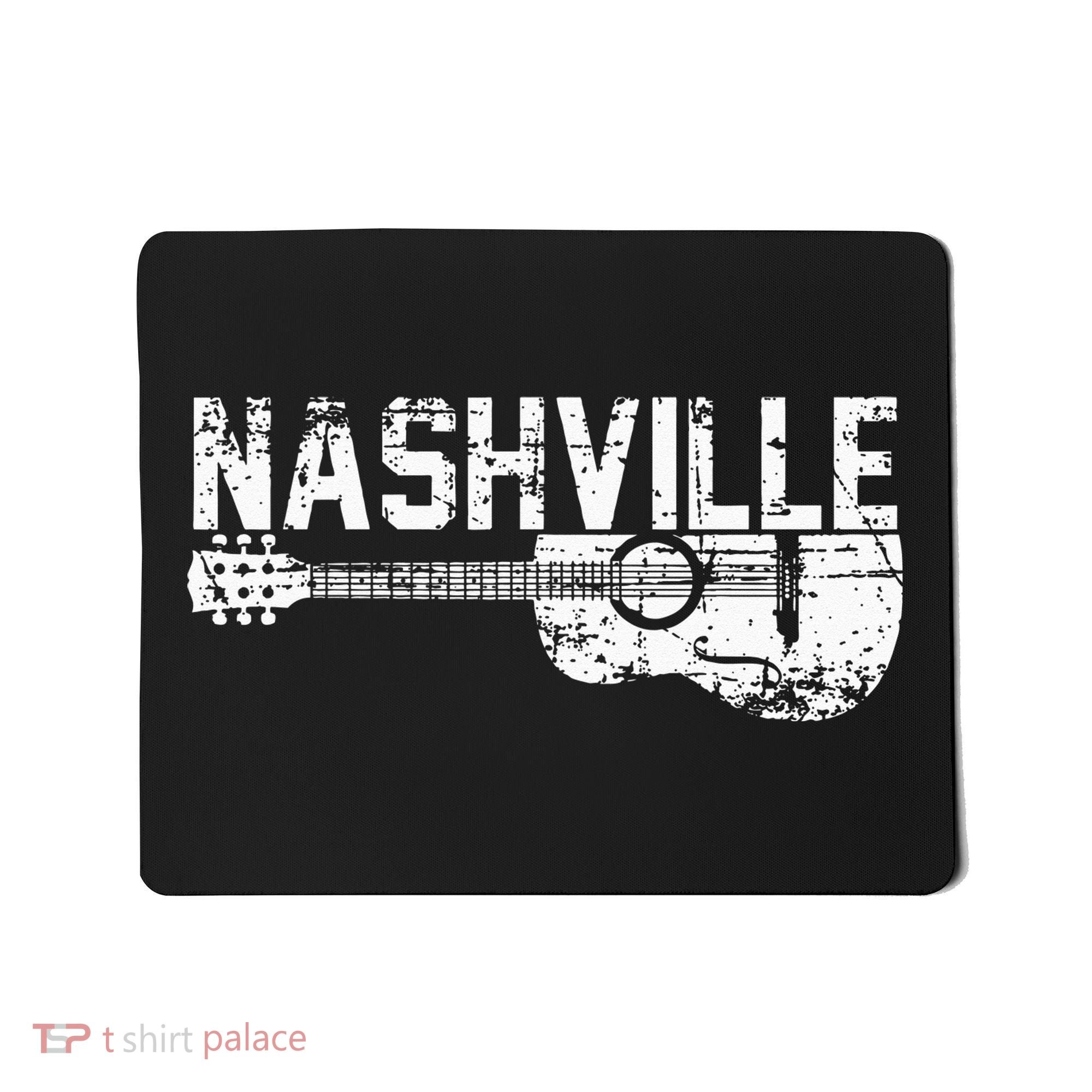 Unique Country Music Lovers Nashville Musician Guitar Cool Mousepad