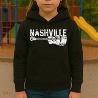 Unique Country Music Lovers Nashville Kids Hoodie thumb 3