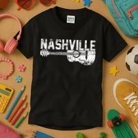 Unique Country Music Lovers Nashville Kids T-Shirt thumb 3
