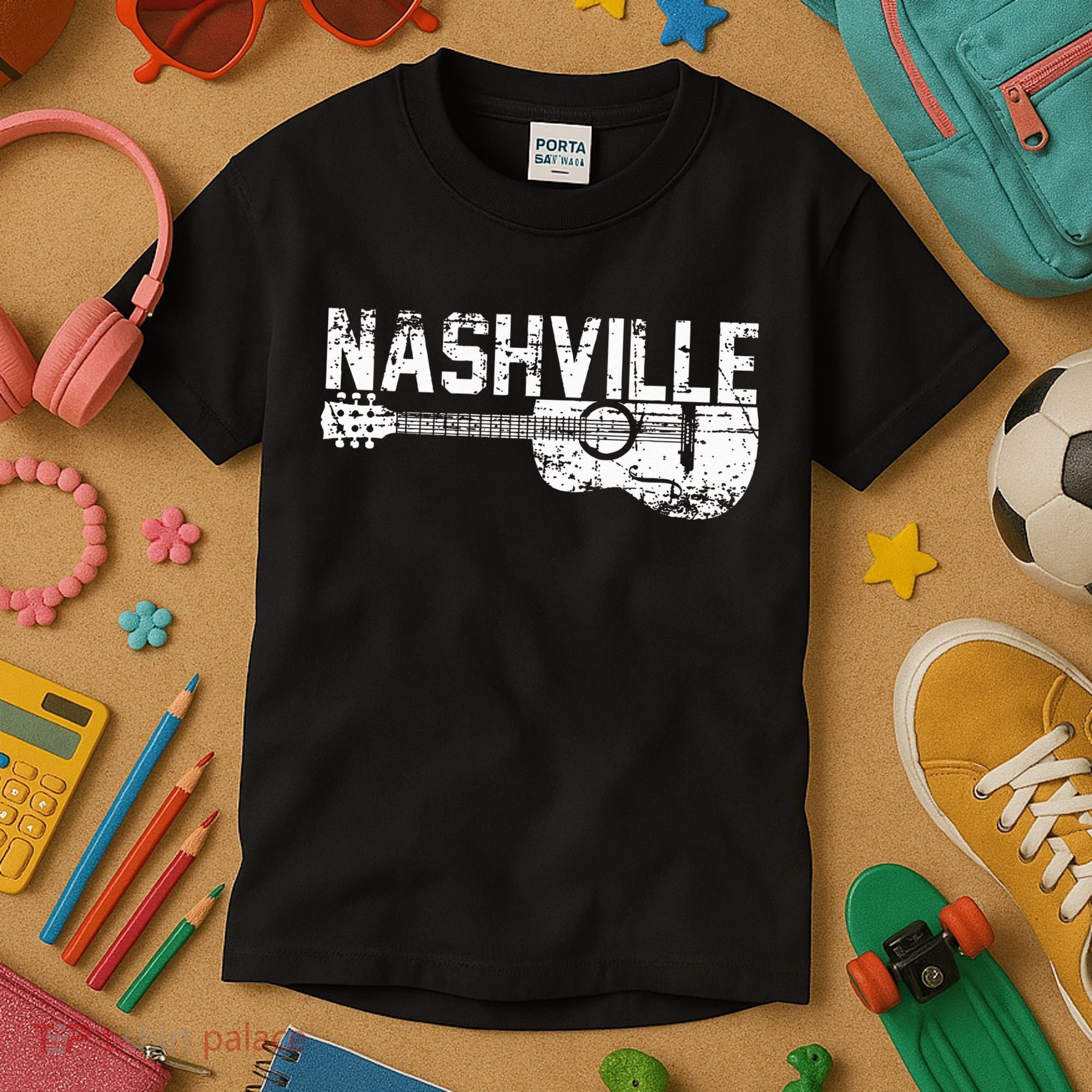 Unique Country Music Lovers Nashville Kids T-Shirt