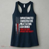 Unvaccinated Conservative Meat Eating Gun Owner Women's Tank Top thumb 3