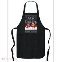 Ugly Christmas Miss Peaches & Pete The Beagle Funny Xmas Gift Apron thumb 0