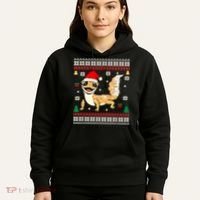 Ugly Christmas Pajama Sweater Leopard Gecko Animals Lover Hoodie thumb 5