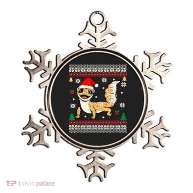 Ugly Christmas Pajama Sweater Leopard Gecko Animals Lover Ornament