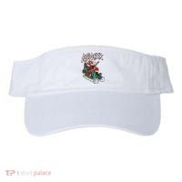 Ugly Christmas Sweater Sleigher Heavy Metal Santa Xmas Visor thumb 0