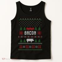 Ugly Christmas Sweater Tank Top thumb 2