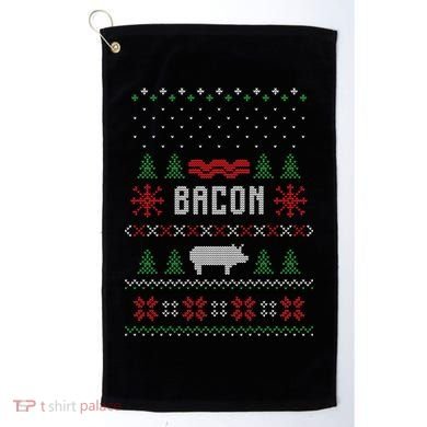 Ugly Christmas Sweater Golf Towel