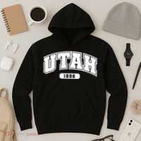 Utah Collegiate Style 1896 Hoodie thumb 3