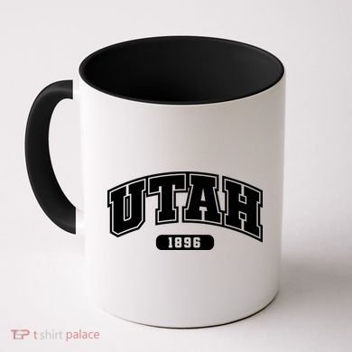 Utah Collegiate Style 1896 Coffee Mug