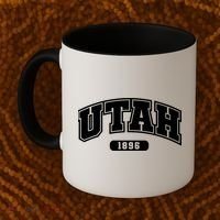 Utah Collegiate Style 1896 Coffee Mug thumb 2