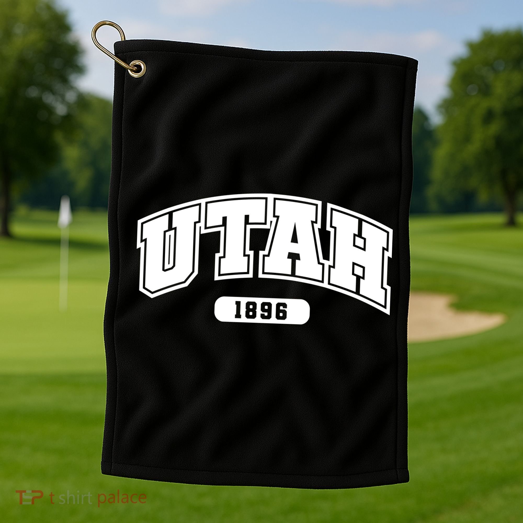 Utah Collegiate Style 1896 Golf Towel
