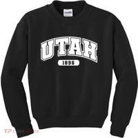 Utah Collegiate Style 1896 Kids Sweatshirt thumb 0