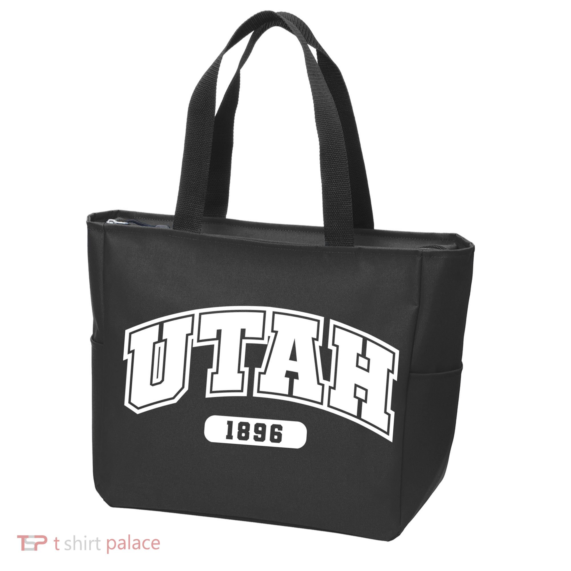 Utah Collegiate Style 1896 Tote Bag