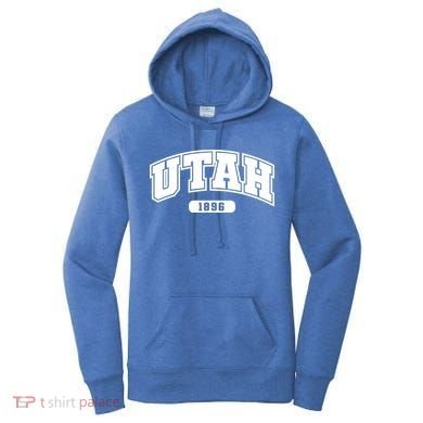 Utah Collegiate Style 1896 Women's Hoodie