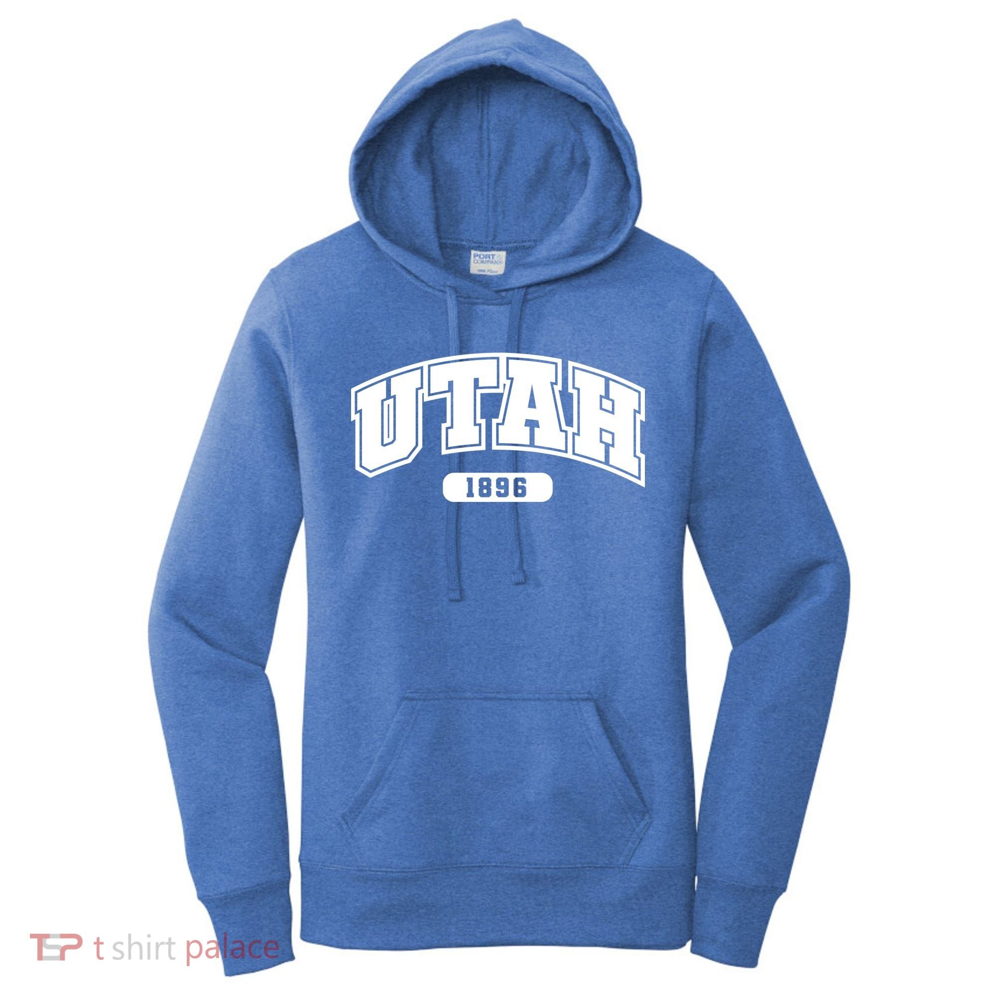 Utah Collegiate Style 1896 Women's Hoodie