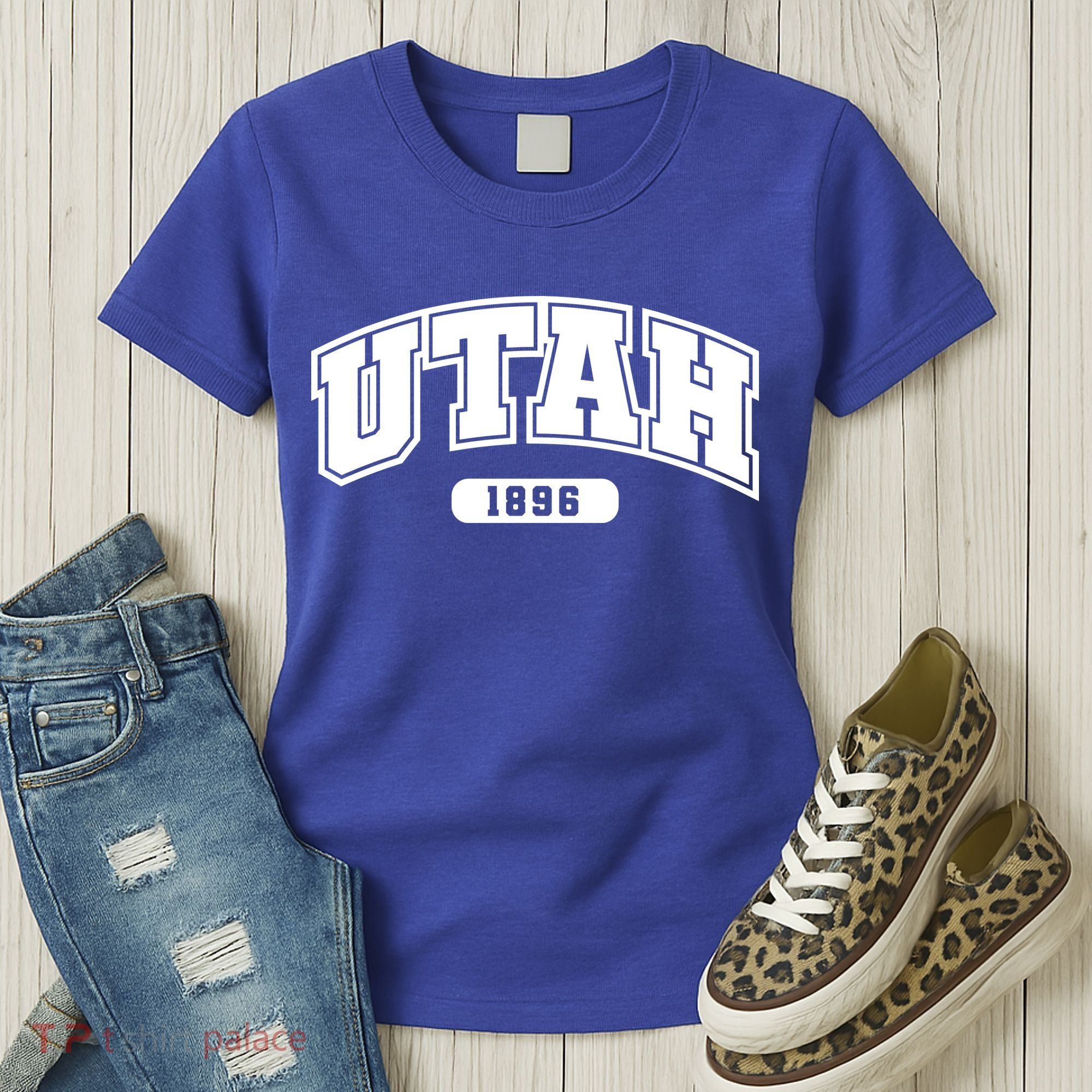 Utah Collegiate Style 1896 Women's T-Shirt