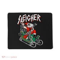 Ugly Christmas Sweater Sleigher Heavy Metal Santa Xmas Mousepad thumb 0