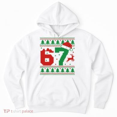 Ugly Christmas Sweater 67 Meme 6-7 Hoodie