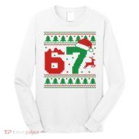 Ugly Christmas Sweater 67 Meme 6-7 Long Sleeve Shirt thumb 0