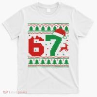 Ugly Christmas Sweater 67 Meme 6-7 T-Shirt thumb 0