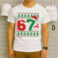 Ugly Christmas Sweater 67 Meme 6-7 T-Shirt thumb 6