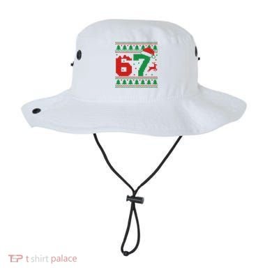 Ugly Christmas Sweater 67 Meme 6-7 Bucket Hat