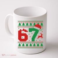 Ugly Christmas Sweater 67 Meme 6-7 Coffee Mug thumb 0