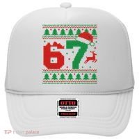 Ugly Christmas Sweater 67 Meme 6-7 Hat thumb 0