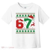 Ugly Christmas Sweater 67 Meme 6-7 Toddler T-Shirt thumb 0